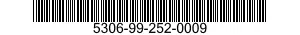 5306-99-252-0009 BOLT,MACHINE 5306992520009 992520009