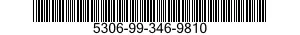 5306-99-346-9810 ROD,THREADED END 5306993469810 993469810