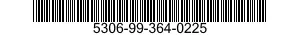 5306-99-364-0225 BOLT,COUPLING 5306993640225 993640225