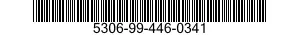 5306-99-446-0341 BOLT,MACHINE 5306994460341 994460341