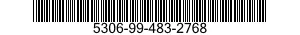 5306-99-483-2768 BOLT,MACHINE 5306994832768 994832768