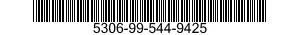 5306-99-544-9425 BOLT,MACHINE 5306995449425 995449425