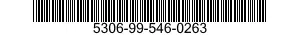 5306-99-546-0263 ROD,THREADED END 5306995460263 995460263