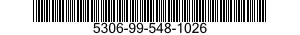 5306-99-548-1026 BOLT,MACHINE 5306995481026 995481026