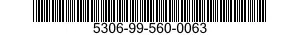 5306-99-560-0063 ROD,THREADED END 5306995600063 995600063