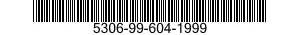 5306-99-604-1999 BOLT,INTERNALLY RELIEVED BODY 5306996041999 996041999