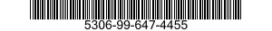 5306-99-647-4455 BOLT,MACHINE 5306996474455 996474455