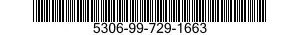 5306-99-729-1663 BOLT,MACHINE 5306997291663 997291663
