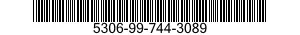 5306-99-744-3089 BOLT,MACHINE 5306997443089 997443089