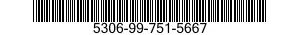 5306-99-751-5667 BOLT,MACHINE 5306997515667 997515667
