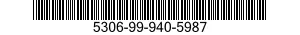 5306-99-940-5987 BOLT,EXTERNALLY RELIEVED BODY 5306999405987 999405987