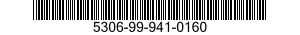 5306-99-941-0160 BOLT,MACHINE 5306999410160 999410160