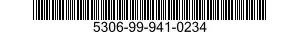 5306-99-941-0234 BOLT,MACHINE 5306999410234 999410234