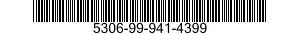 5306-99-941-4399 BOLT,MACHINE 5306999414399 999414399
