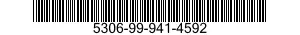 5306-99-941-4592 BOLT,MACHINE 5306999414592 999414592