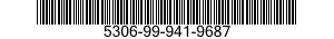 5306-99-941-9687 BOLT,MACHINE 5306999419687 999419687