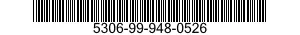 5306-99-948-0526 BOLT,MACHINE 5306999480526 999480526