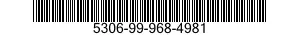 5306-99-968-4981 ROD,THREADED END 5306999684981 999684981