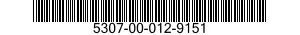 5307-00-012-9151  5307000129151 000129151
