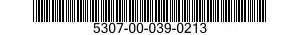 5307-00-039-0213 STUD,CONTINUOUS THREAD 5307000390213 000390213