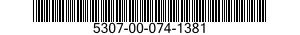 5307-00-074-1381 STUD,SHOULDERED 5307000741381 000741381