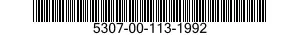 5307-00-113-1992  5307001131992 001131992