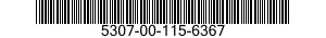 5307-00-115-6367  5307001156367 001156367