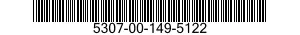 5307-00-149-5122 STUD,STEPPED 5307001495122 001495122