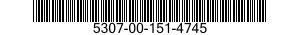 5307-00-151-4745 STUD,CONTINUOUS THREAD 5307001514745 001514745