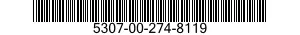 5307-00-274-8119 STUD,SHOULDERED AND STEPPED 5307002748119 002748119