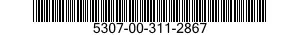 5307-00-311-2867  5307003112867 003112867