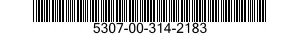 5307-00-314-2183 STUD,INSULATED 5307003142183 003142183