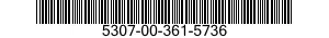 5307-00-361-5736  5307003615736 003615736