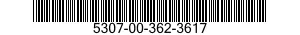 5307-00-362-3617  5307003623617 003623617