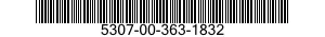 5307-00-363-1832 STUD,THREADED 5307003631832 003631832