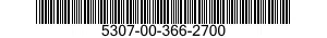 5307-00-366-2700  5307003662700 003662700