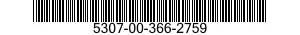 5307-00-366-2759  5307003662759 003662759