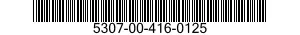 5307-00-416-0125  5307004160125 004160125