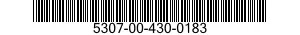 5307-00-430-0183  5307004300183 004300183