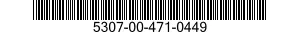 5307-00-471-0449 STUD,CONTINUOUS THREAD 5307004710449 004710449