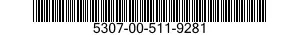 5307-00-511-9281  5307005119281 005119281