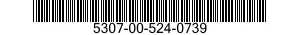 5307-00-524-0739  5307005240739 005240739