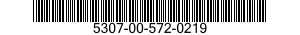 5307-00-572-0219  5307005720219 005720219
