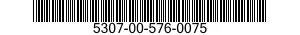 5307-00-576-0075  5307005760075 005760075