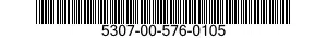 5307-00-576-0105 STUD,STEPPED 5307005760105 005760105
