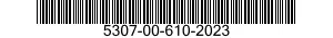 5307-00-610-2023  5307006102023 006102023