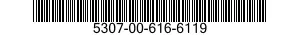 5307-00-616-6119  5307006166119 006166119