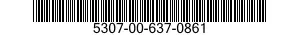 5307-00-637-0861  5307006370861 006370861