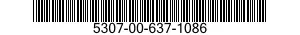 5307-00-637-1086  5307006371086 006371086