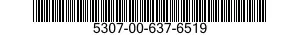 5307-00-637-6519 STUD,CONTINUOUS THREAD 5307006376519 006376519